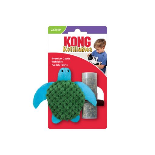 KONG Cat Refillables Turtle