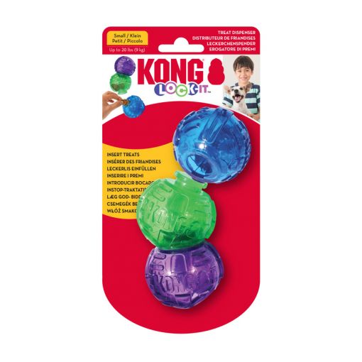 KONG Lock-It Small 3er Pack