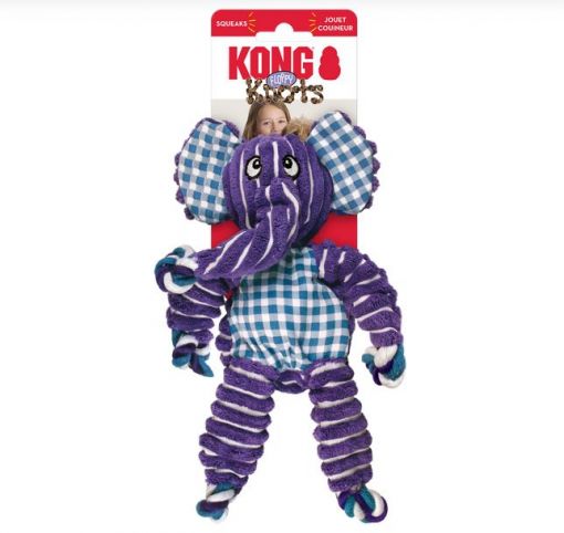 KONG Floppy Knots Elephant Medium / Large