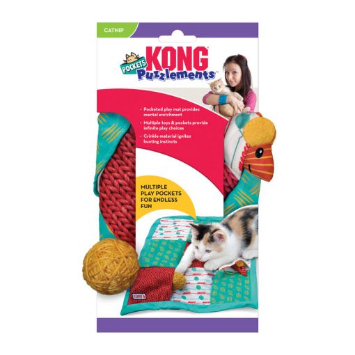 KONG Cat Puzzlements Pockets