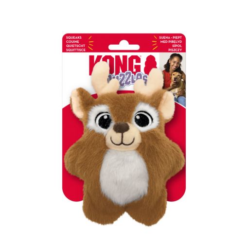 KONG Holiday Snuzzles Reindeer Small