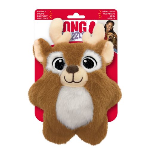 KONG Holiday Snuzzles Reindeer Medium