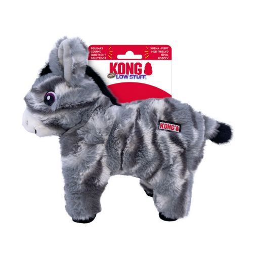 KONG Low Stuff Stripes Donkey Medium