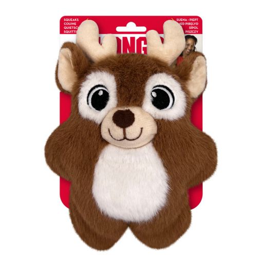 KONG Holiday Snuzzles Reindeer Medium