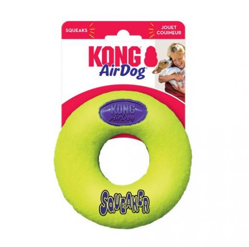 KONG Airdog Squeaker Donut Large