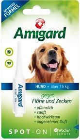 Amigard Spot-on Hund für Hunde über 15kg 1x4 ml