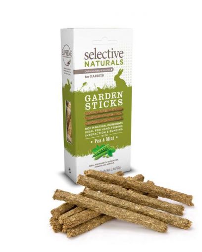 Supreme Science Selective Naturals Garden Sticks für Kaninchen 60 g