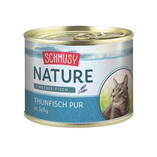 Schmusy Nature Meeres-Fisch Dose Thunfisch pur 185 g (Menge: 12 je Bestelleinheit)