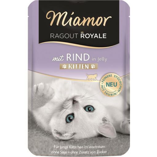 Miamor FB Ragout Royale Kitten mit Rind 100 g (Menge: 22 je Bestelleinheit)