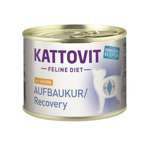 Kattovit Dose Feline Diet Aufbaukur/Recovery Huhn 185g (Menge: 12 je Bestelleinheit)