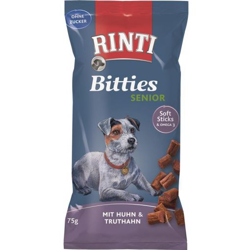 Rinti Extra Bitties Senior Huhn & Truthahn 75 g (Menge: 16 je Bestelleinheit)