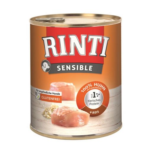 Rinti Dose Sensible Huhn & Reis 800 g (Menge: 12 je Bestelleinheit)