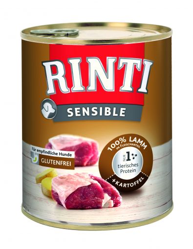 Rinti Dose Sensible Lamm & Kartoffeln 800 g (Menge: 6 je Bestelleinheit)