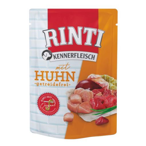 Rinti Kennerfleisch Frischebeutel Huhn 400 g (Menge: 10 je Bestelleinheit)