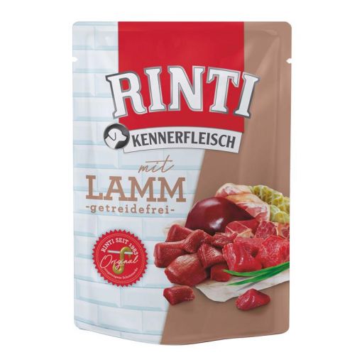 Rinti Kennerfleisch Frischebeutel Lamm 400 g (Menge: 10 je Bestelleinheit)