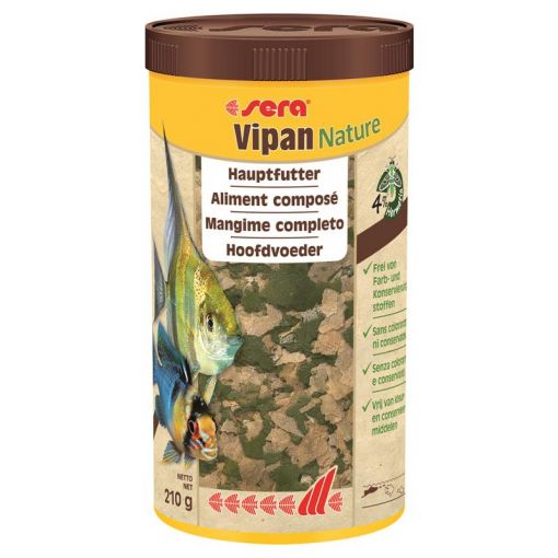 sera Vipan Nature 1000 ml / 210 g