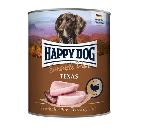 Happy Dog Dose Sensible Pure Texas 800g (Menge: 6 je Bestelleinheit)