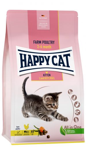 Happy Cat Young Kitten Land Geflügel 1,3kg