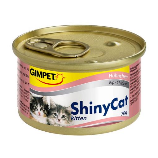 Gimpet ShinyCat Kitten Hühnchen 70g (Menge: 24 je Bestelleinheit)