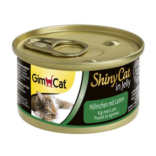 GimCat Dose ShinyCat  Hühnchen mit Lamm 70g (Menge: 24 je Bestelleinheit)