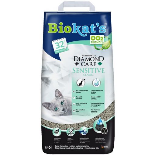 Biokats Diamond Care Sensitive 6 Liter