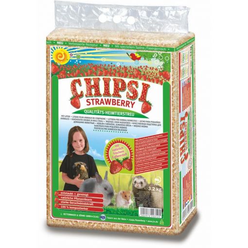 Chipsi Strawberry Hobelspäne 60l