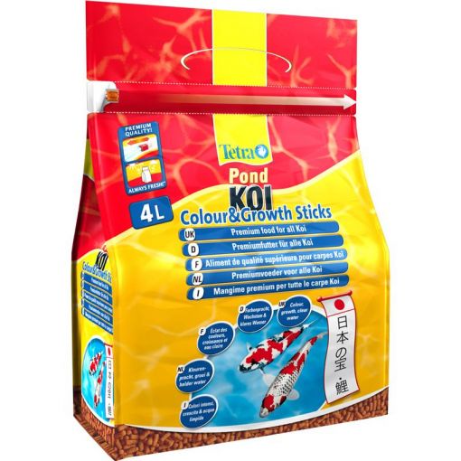 Tetra Pond Koi Sticks Colour & Growth 4 Liter