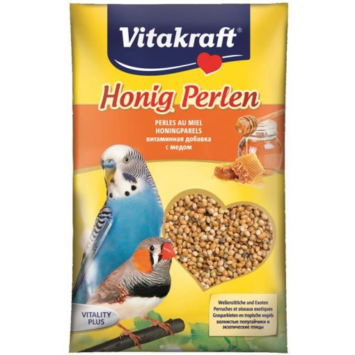 Vitakraft Bird Honig Perlen Sittiche 20g