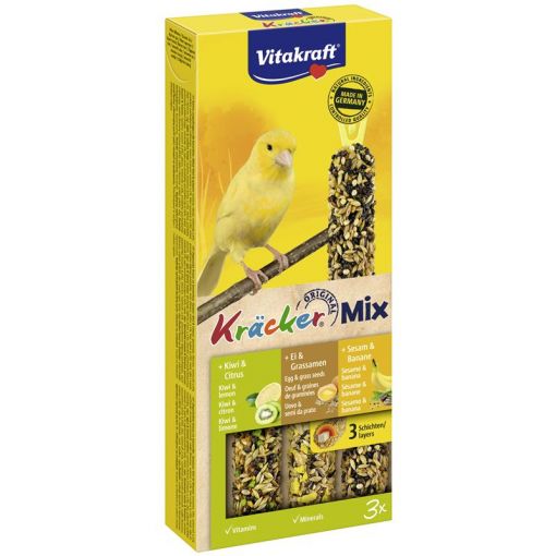 Vitakraft Bird Kräcker Mix Ei, Kiwi & Banane 80g