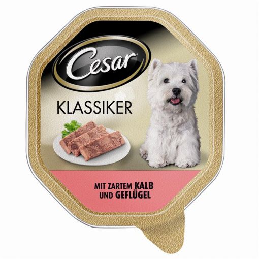 Cesar Schale Klassiker mit zartem Kalb & Geflügel 150g (Menge: 14 je Bestelleinheit)