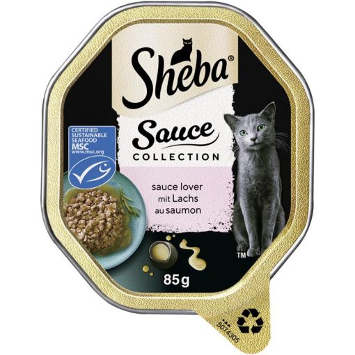 Sheba Schale Sauce Collection Sauce Lover Lachs 85g (Menge: 22 je Bestelleinheit)