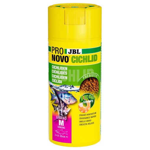 JBL ProNovo Cichlid Grano M 250 ml / 130 g