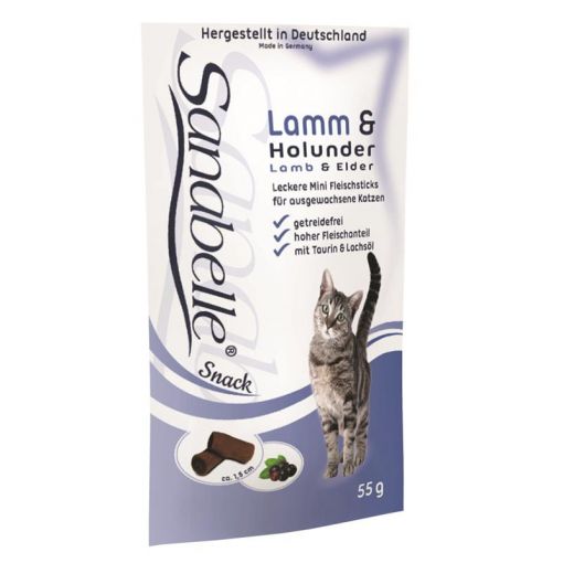 Sanabelle Snack mit Lamm & Holunder 55 g