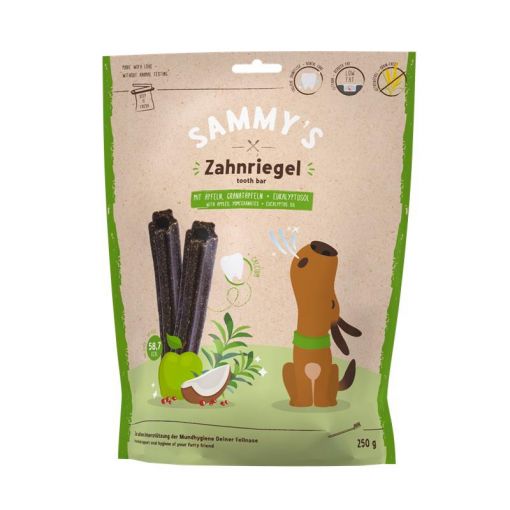 Bosch Sammys Zahnriegel 250g (Menge: 6 je Bestelleinheit)