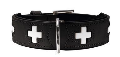 Hunter Halsband Swiss 47 schwarz 38 - 43,5cm/30mm