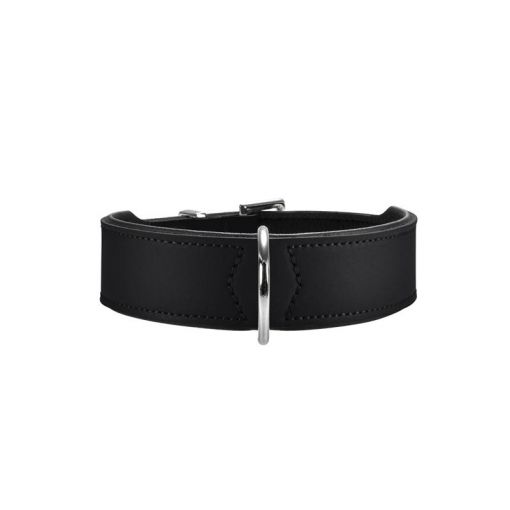 Hunter Halsband Basic 50 schwarz 35 - 43cm/39mm