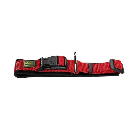 Hunter Halsung Neopren Vario Plus rot/schwarz 28 - 30cm/15mm