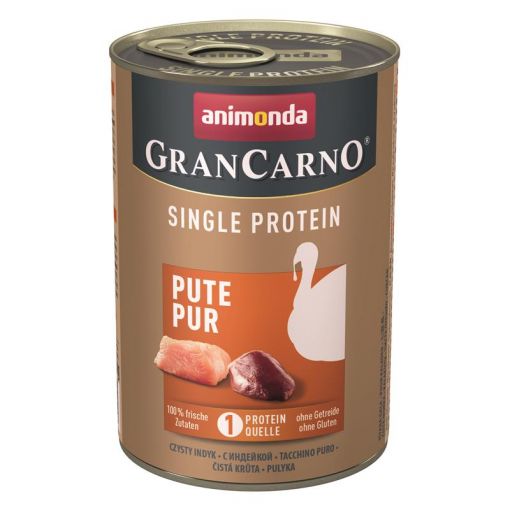 Animonda GranCarno Adult Pute pur 400g (Menge: 6 je Bestelleinheit)