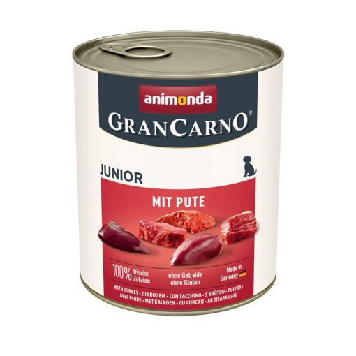 Animonda GranCarno Junior mit Pute 800g (Menge: 6 je Bestelleinheit)