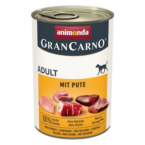 Animonda Dog GranCarno Adult mit Pute 400g (Menge: 6 je Bestelleinheit)