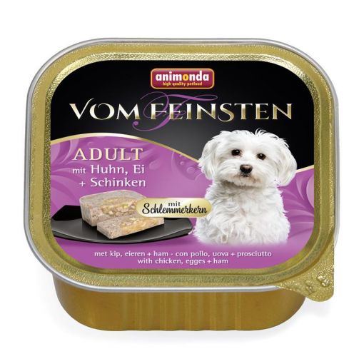 Animonda vom Feinsten Schlemmerkern mit Huhn, Ei & Schinken 150g (Menge: 22 je Bestelleinheit)