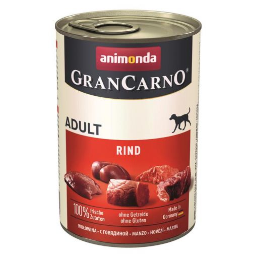 Animonda Dog GranCarno Adult Rind 400g (Menge: 6 je Bestelleinheit)