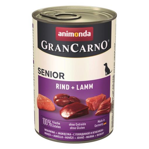 Animonda Dog GranCarno Senior Rind & Lamm 400g (Menge: 6 je Bestelleinheit)