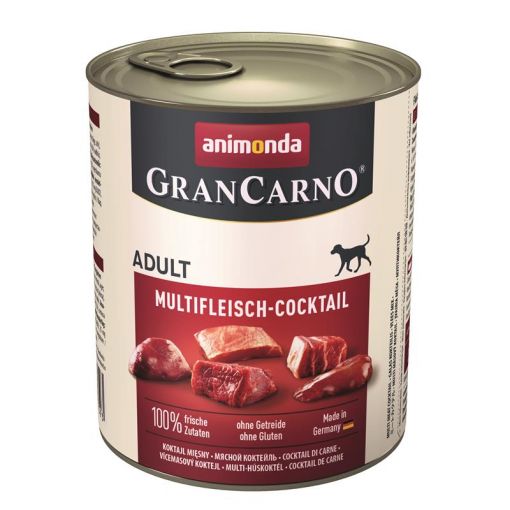 Animonda Dog GranCarno Adult Multi-Fleischcocktail 800g (Menge: 6 je Bestelleinheit)