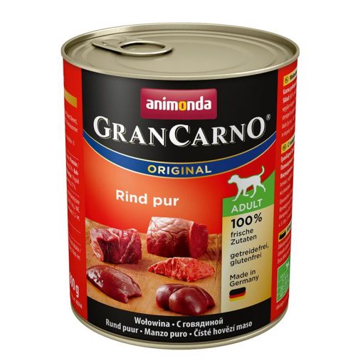 Animonda Dog GranCarno Adult Rind 800g (Menge: 6 je Bestelleinheit)