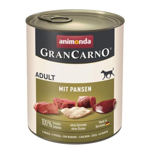 Animonda Dog GranCarno Adult mit Pansen 800g (Menge: 6 je Bestelleinheit)