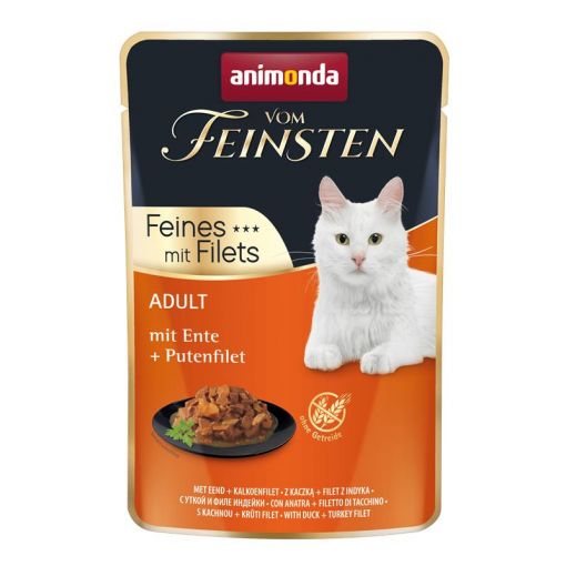 Animonda Cat vom Feinsten Adult Ente & Putenfilet 85g (Menge: 18 je Bestelleinheit)