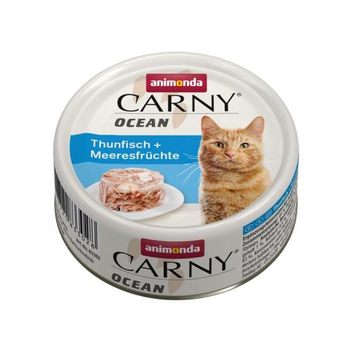 Animonda Cat Carny Adult Ocean Thunfisch & Meeresfrüchte 80g (Menge: 12 je Bestelleinheit)