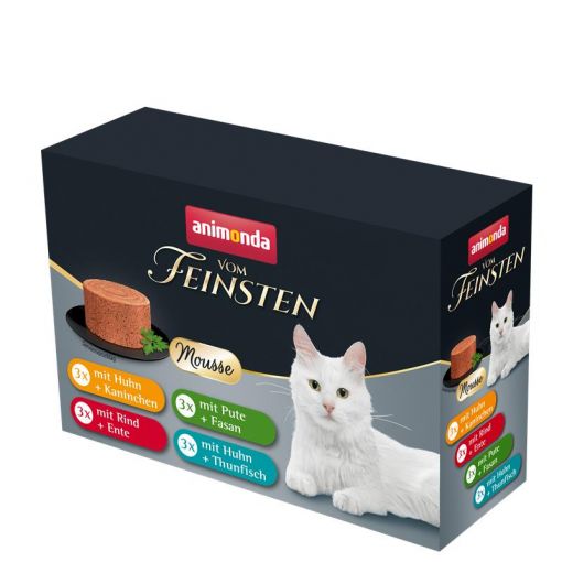 Animonda Cat vom Feinsten Adult Mousse Vielfalt P.B. 12x85g