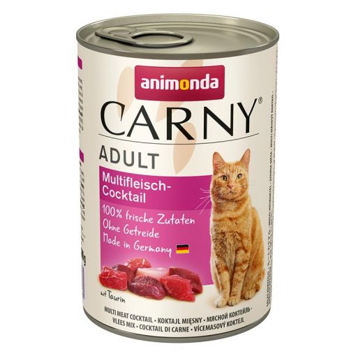 Animonda Cat Carny Adult Multi-Fleischcocktail 400g (Menge: 6 je Bestelleinheit)